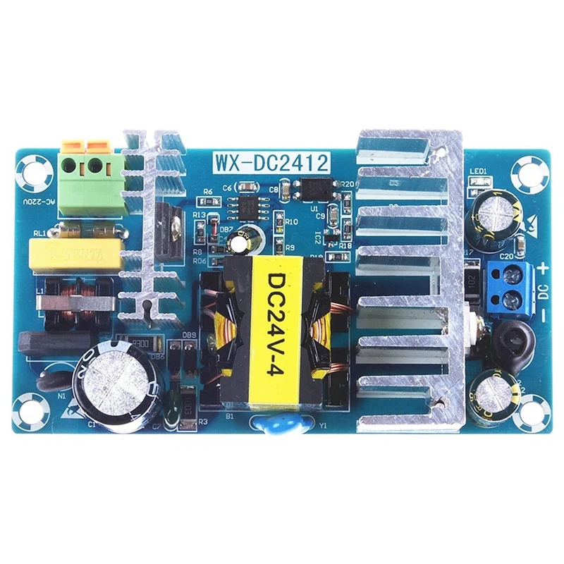 For Power Supply Module DC 24V 4A 6A To AC 110V 220V Switching Power Supply Module AC-DC Board