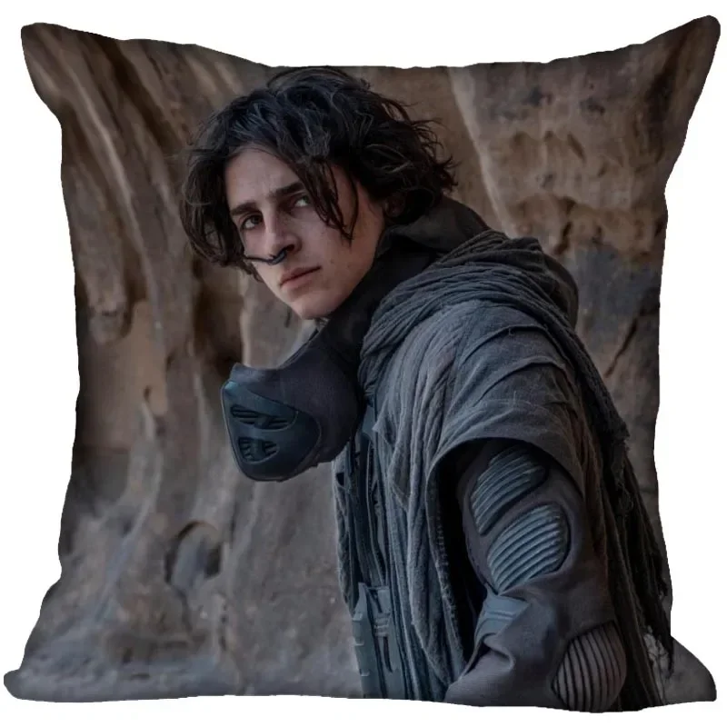 Timothee Chalamet Throw Pillow Case Home Decor Custom Actor Square Cushion Cover 45x45cm Sofa Decor Decorative 1228-02