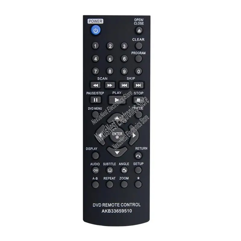 

Remote Control AKB33659510 Replace For DVD Player DP122 DP520 DP522 DP930 DP932 DVX440 DVX352 DVX380 DVX390 DVX550-A22R