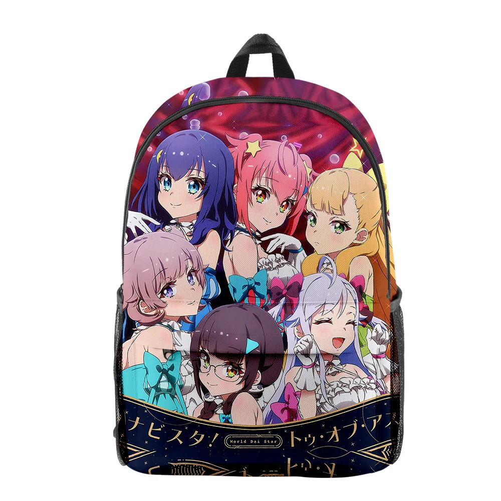 

World Dai Star Harajuku New Anime Backpack Adult Unisex Kids Bags Daypack Backpack School Anime Bags Back To School