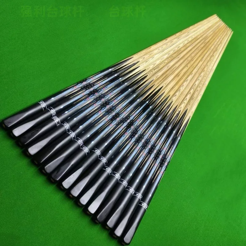English Rod Member Billiard Club Double Section Big Head Jump Open Club Small Head Male Rod Leather Rod Billiard Table Single