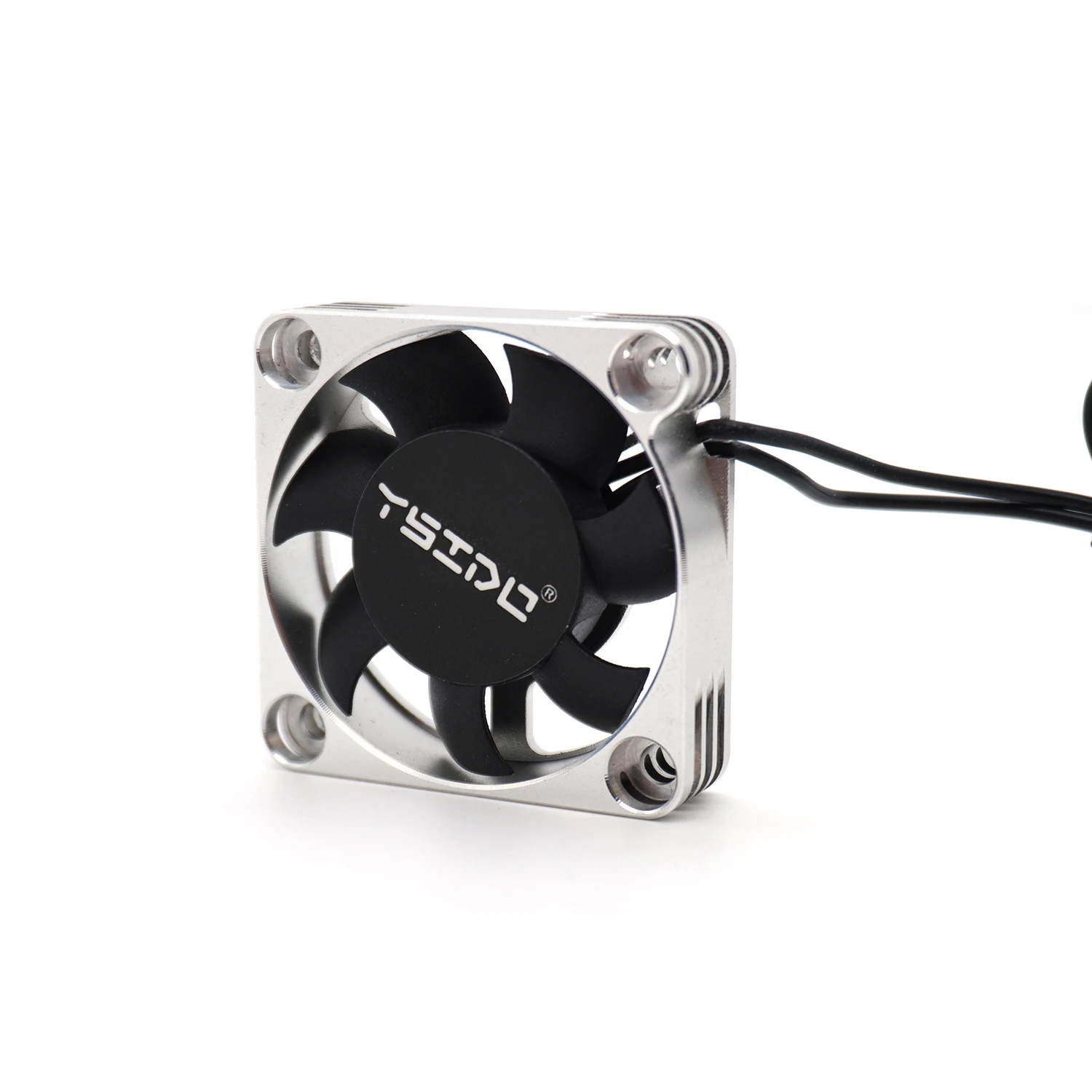 YSIDO RC Motor 4010 Metal Cooling Fan 40mm*10mm Fan W/ Double Holder For RC Car 4274 4268 4068 4074 4082 4092 Motor Upgrade Part