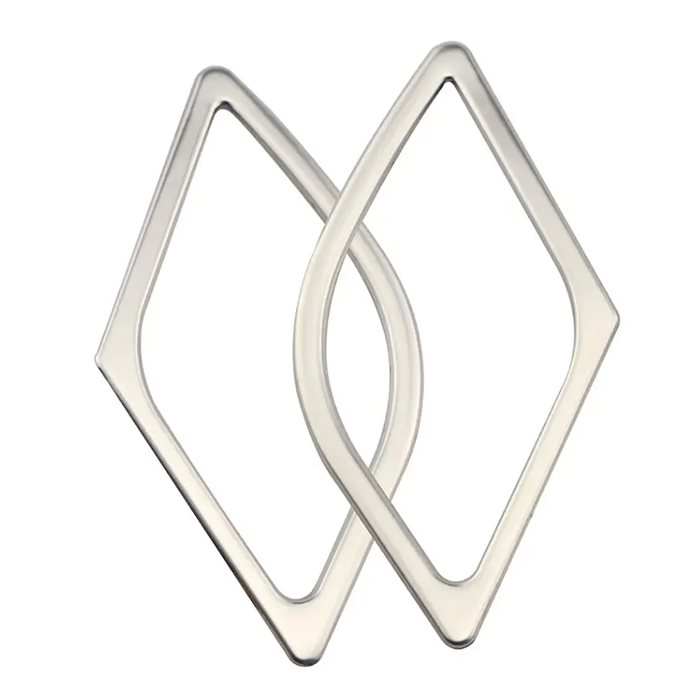 For Hyundai Tucson 2015 - 2020 Car Trim Accessories 2pcs/set Stainless Steel  Inside Door Car Speaker Sound Ring Hood Cover Trim