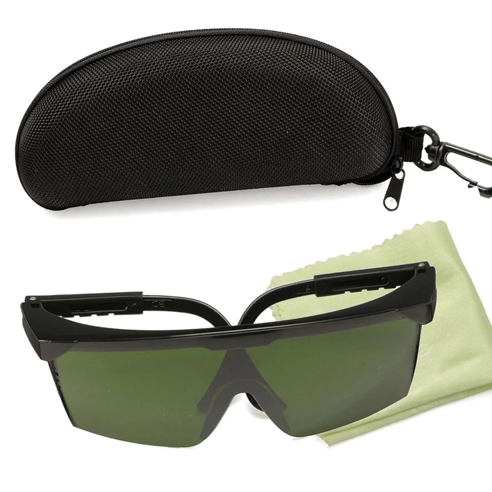 1PC gafas de protección láser 200nm-2000nm gafas de seguridad láser IPL-2 OD + 4 gafas protectoras elegantes