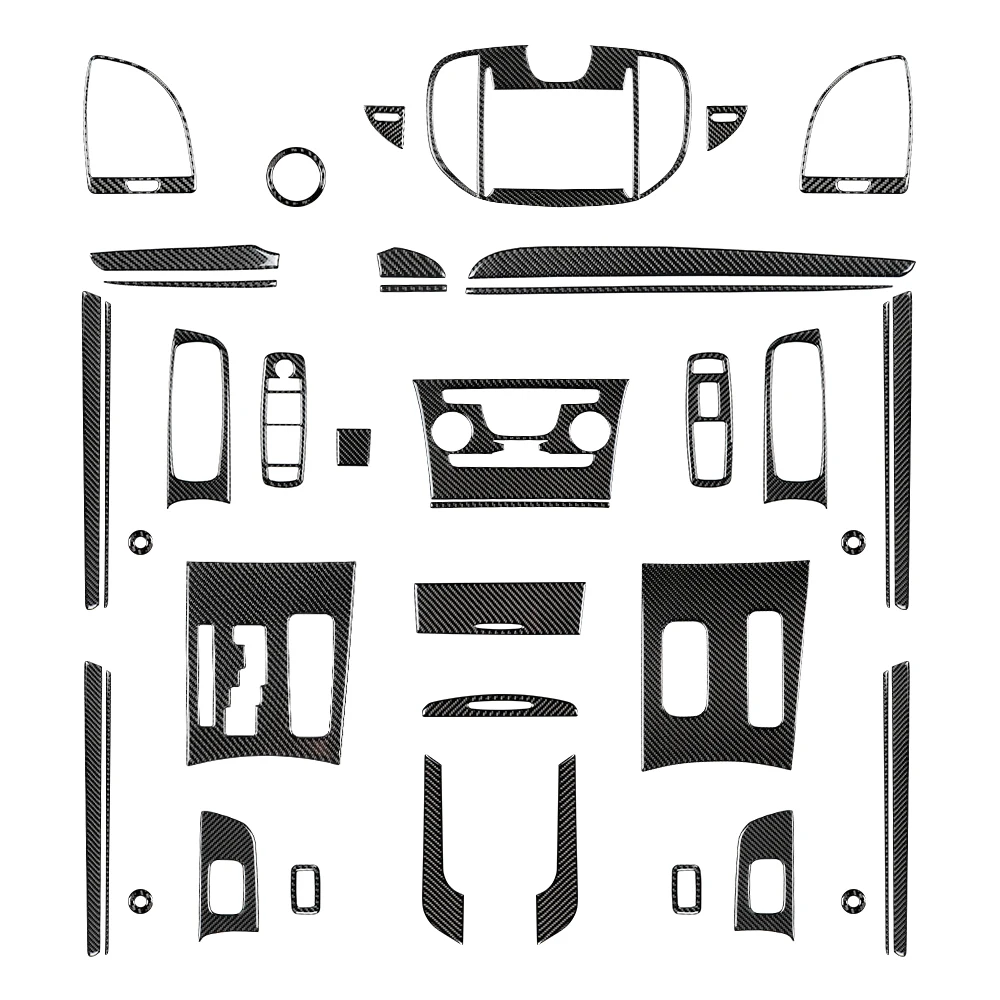 

Shasha Oem Service for Chrysler 300 2011-2014 Real Carbon Fiber Full Interior Kit Accessories Car Decorations