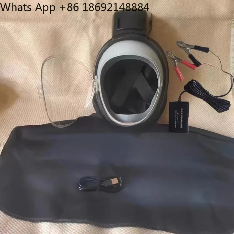 Electric air supply dust masks, dust caps, agricultural and industrial sandblasting, dust protection, high-quality masks