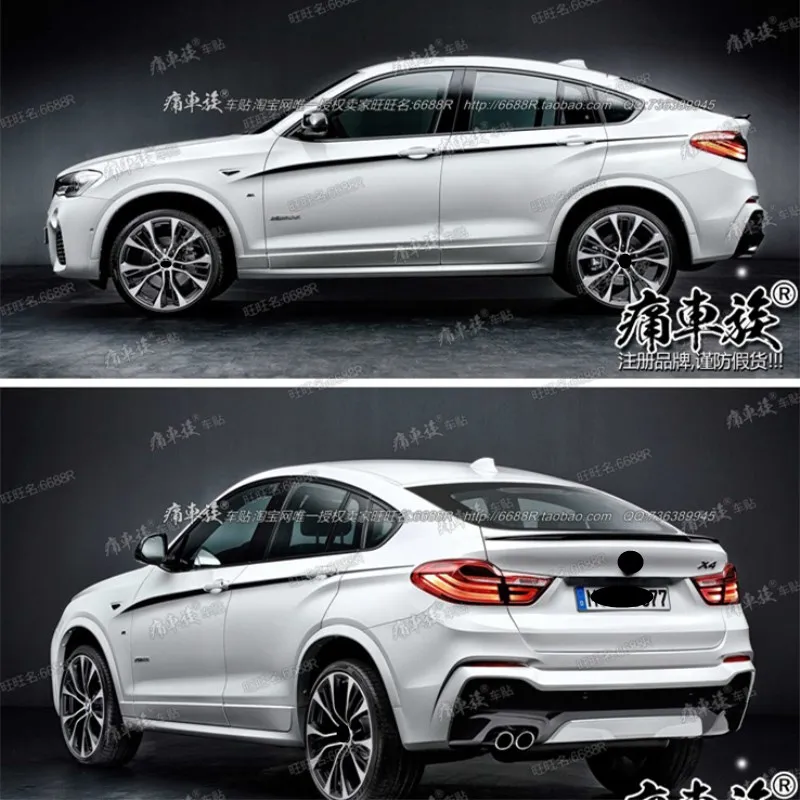 

New car sticker FOR BMW X4 X5 X6 body decoration sporty and fashionable Vinyl Film Decal modified accessories