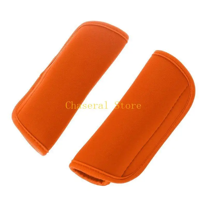 

E7CE 2 Baby stroller Handle PU Leather Pushchair Armrest for Case Protective Cover
