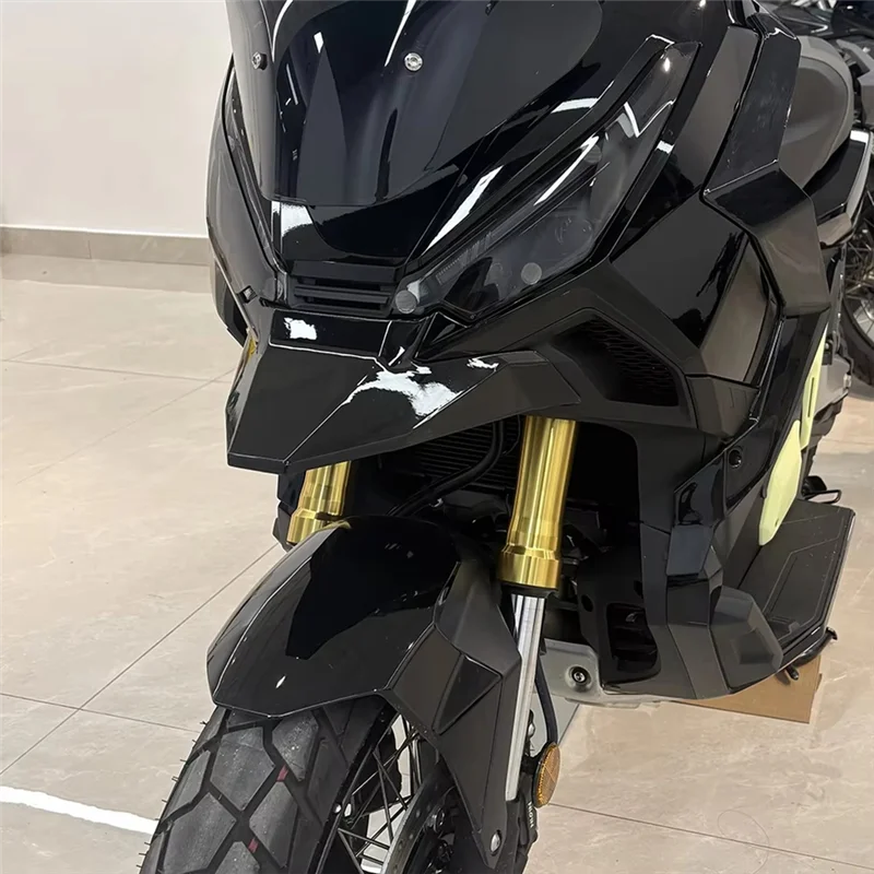 الجبهة الأنف هدية منقار موسع القلنسوة حامي لهوندا XADV750 2025 2026 دراجة نارية الجبهة سبويلر الملحقات