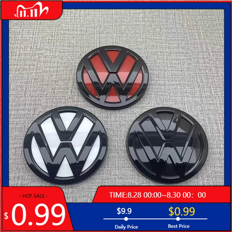 Hub Caps 3D ABS 110mm Replacement Car Rear Trunk Emblem Badge Logo For Volkswagen VW Golf 7 7.5 MK7 MK7.5 GTI GTD R Rline Access