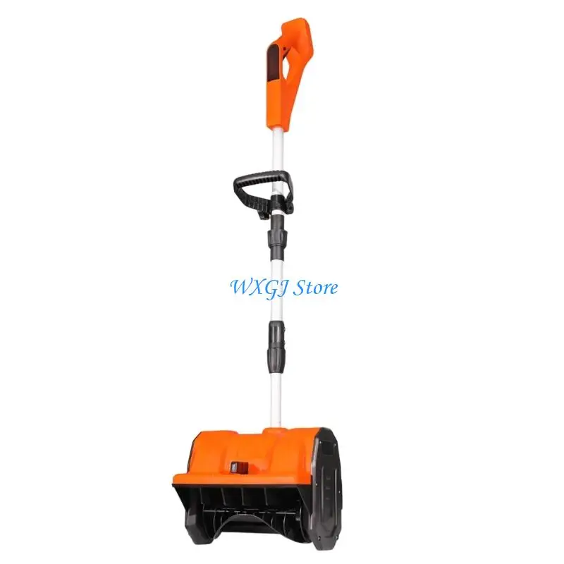 37JE مجرفة ثلج كهربائية لاسلكية تعمل بالدفع اليدوي وخفيفة الوزن ABS أداة شتوية قوية