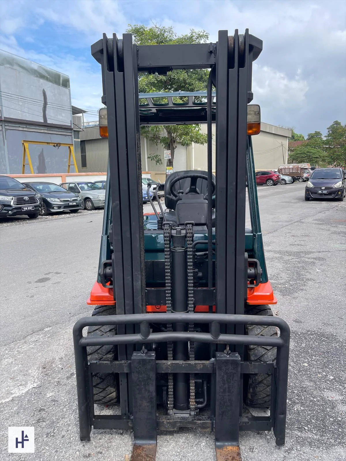 Electric forklift 1 ton 3 ton battery 48V battery operated