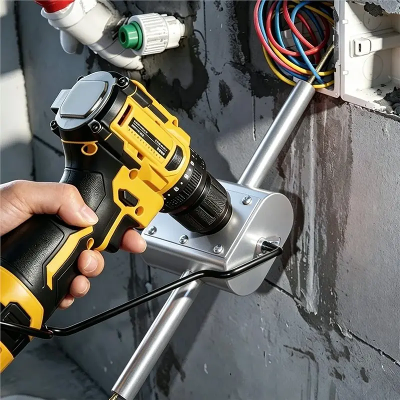 AB41-Wall Wiring Machine Portable Electric Wire Puller Anti-Jamming Cable Threading Tool For Residential Building