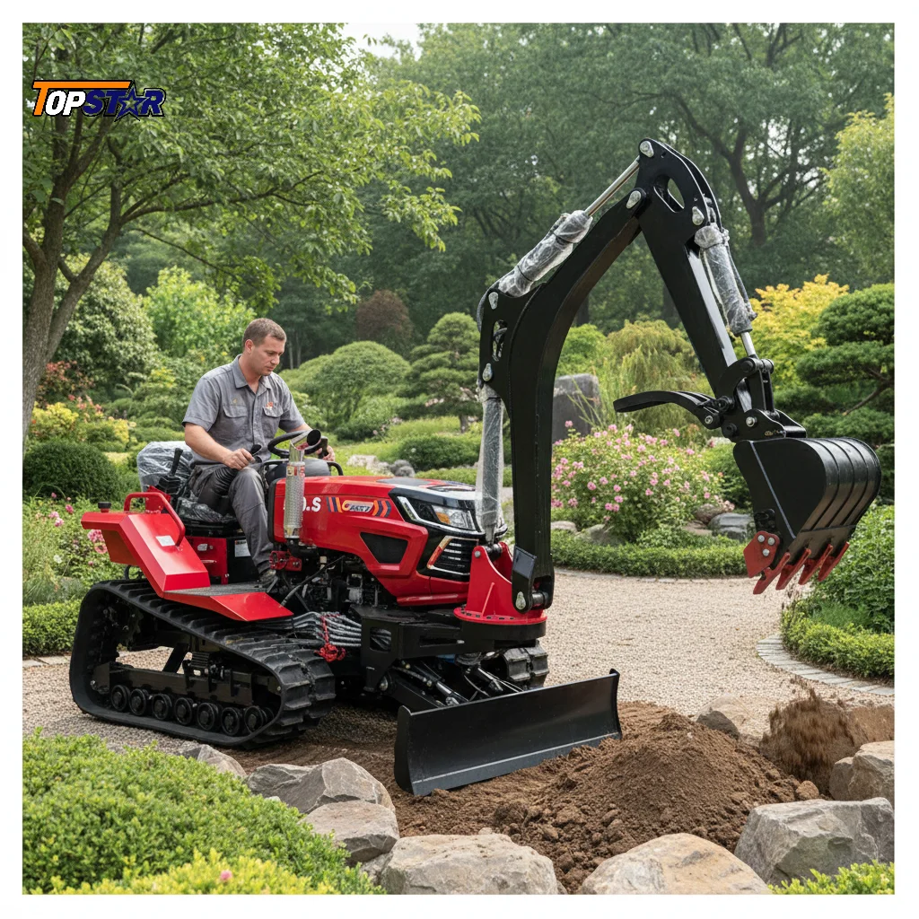 2025 Brand New 35hp Industrial Crawler Tractor Heavy Duty Construction Crawler Tractor with Strong Chassis