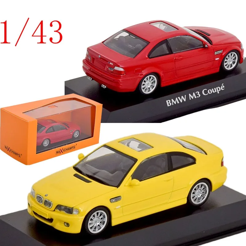 

Minichamps литой под давлением масштаб 1/43 BMW M3 E46 Coupe (2001) литая под давлением модель автомобиля из сплава, игрушки для мальчиков, подарок