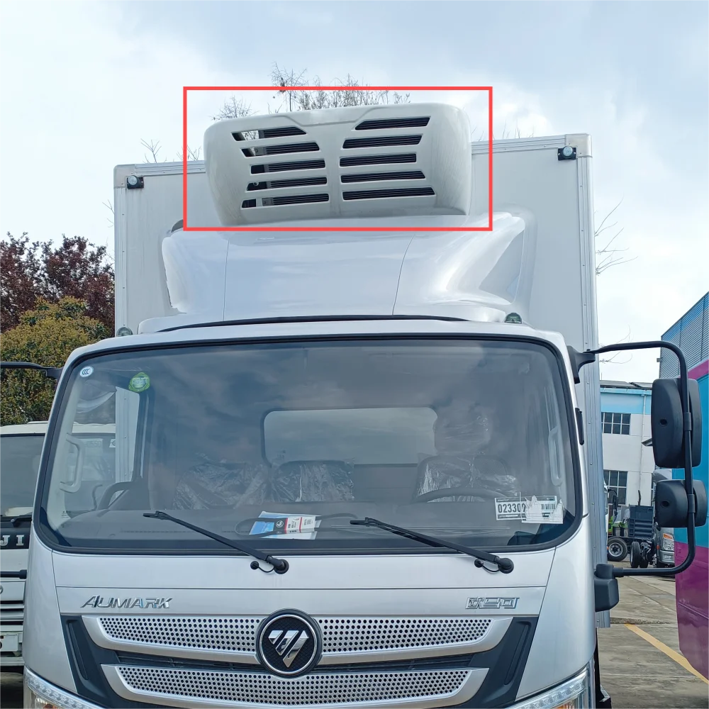 Front-Mounted AC.133.150 24V Electric Drive Truck Refrigeration Unit Cold Storage Van Cargo Transport Frozen Reefer Freezer Unit