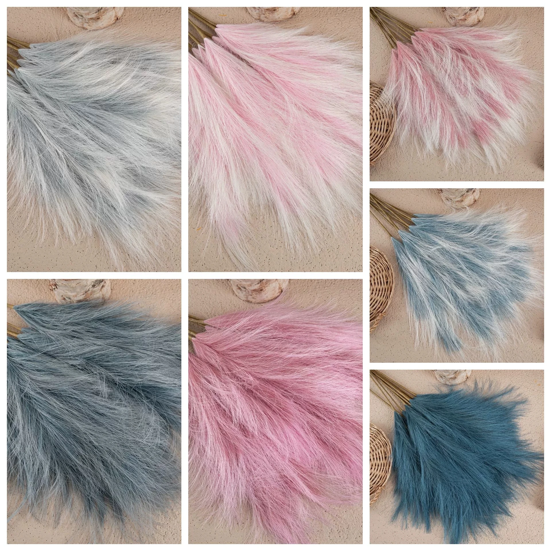 6 STKS 75 cm Kunstmatige Pampa - Pampas Grass Decor recensie en prijs