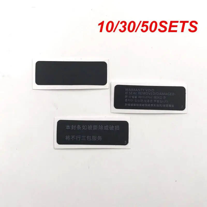 10/30/50SETS Warranty Seal Simple And Easy To Use Host Sticker Sealing Strip Game Accessories Host Seal Easy To Tear