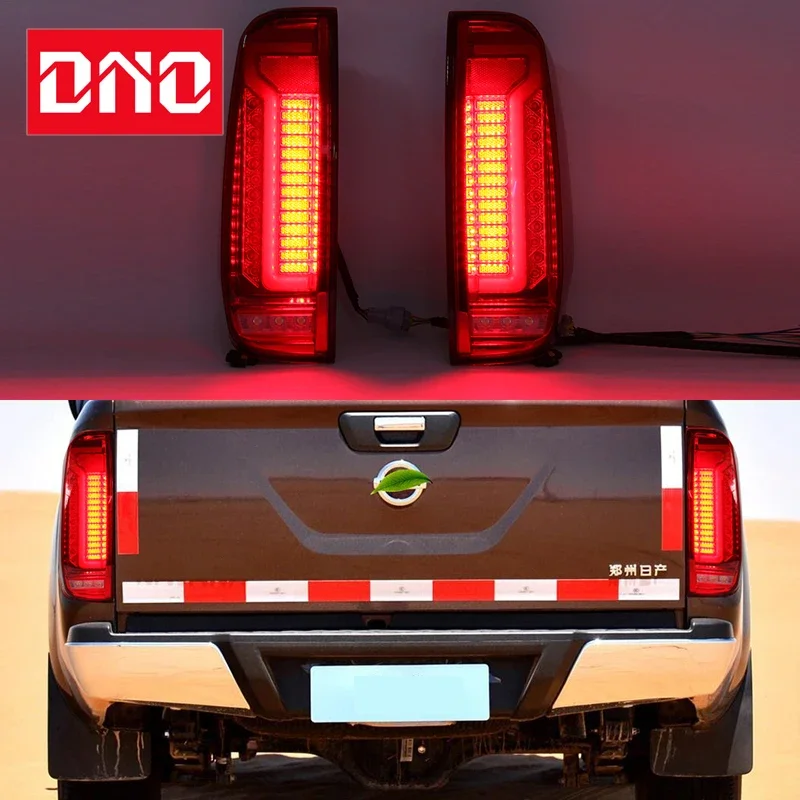 Car LED Taillight For Navara D40 2005 - 2012 2013 2014 Rear Running Lamp Brake Reverse Turn Signal Waterproof Car Accessories