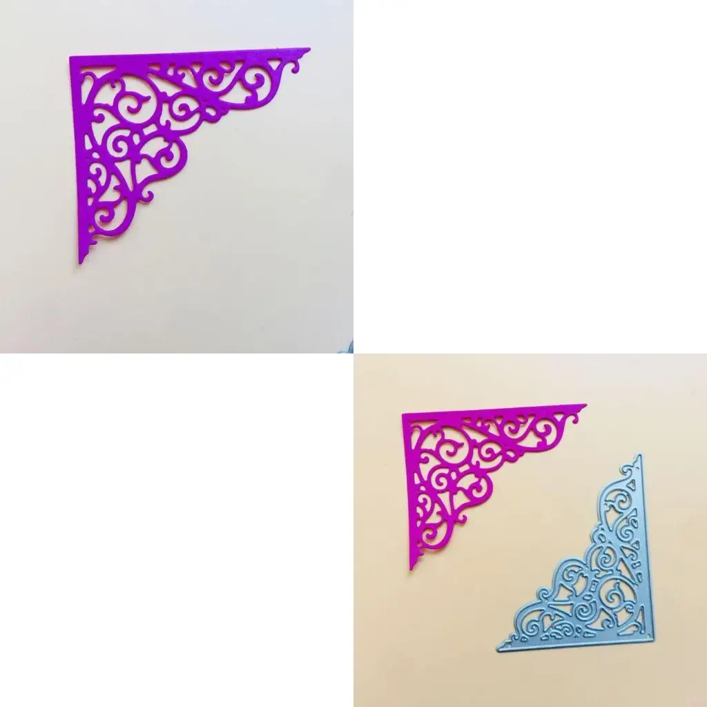 37ME Ecke Metall Stanzformen Schablone Scrapbooking DIY Album Stempel Papier Karte Prägung