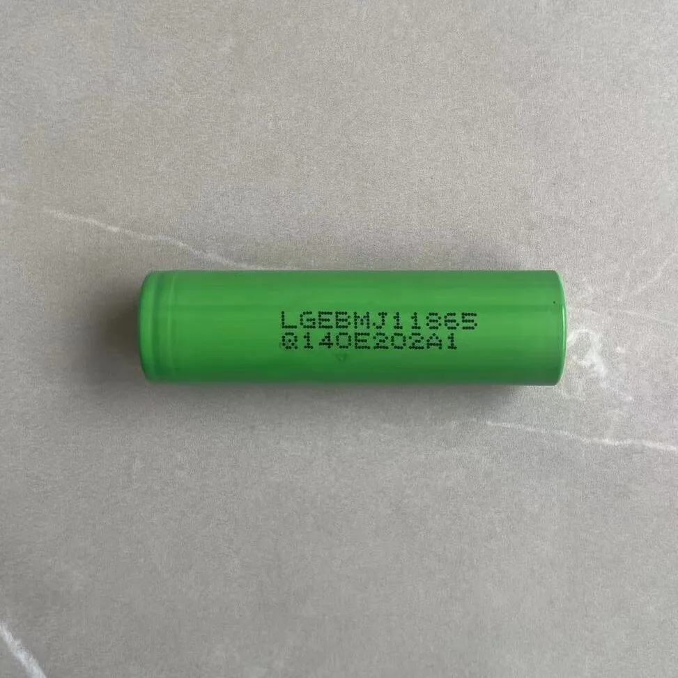 Suitable for lg lgebmj11865 3.7v 3100mah 18650 flat head lithium battery