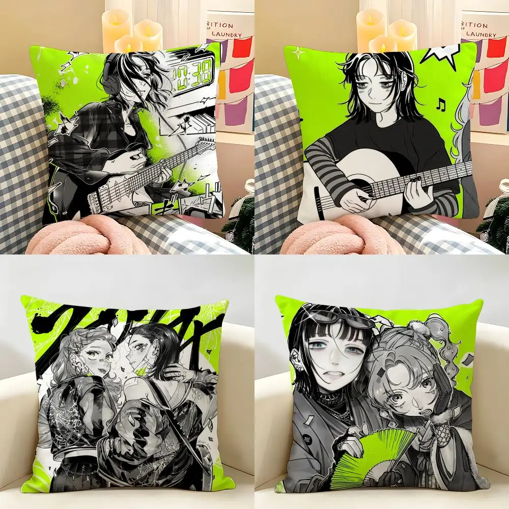Guy She Was I-Interested Cushion Cover Natural Linen Organic Fabric Double-Sided Printing Room Sofa Decor Pillow Case