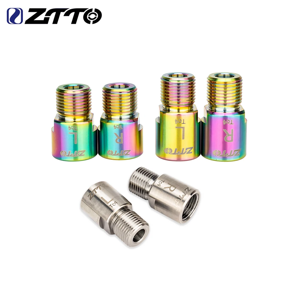AliExpress ZTTO 16mm/20mm Bicycle Pedal Axle Extension Bolts Spacers Titanium Ti Extender Axle Washer For MTB Road Bike Crank Accessories
