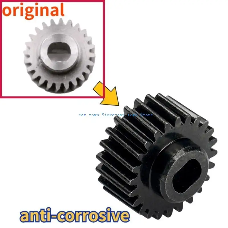 RXJE Car Side Electric Foldable Rear View Reversing Mirror Replacement Motor Gear, 24 Tooth Structure for Accurate Movement