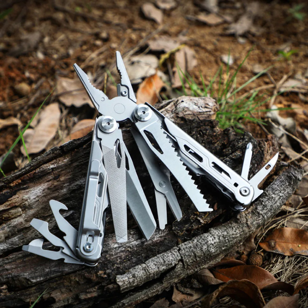 440A pinze per coltelli pieghevoli multifunzionali in acciaio portatile attrezzatura di emergenza da campeggio pinze per coltelli tattici militari