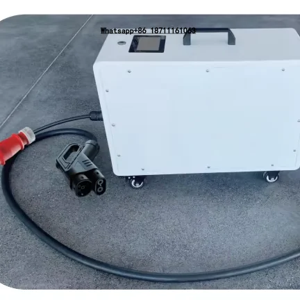 7/20/30kW DC Portable Charger | Universal for All EVs | Multi-Power Fast Charging On-the-Go