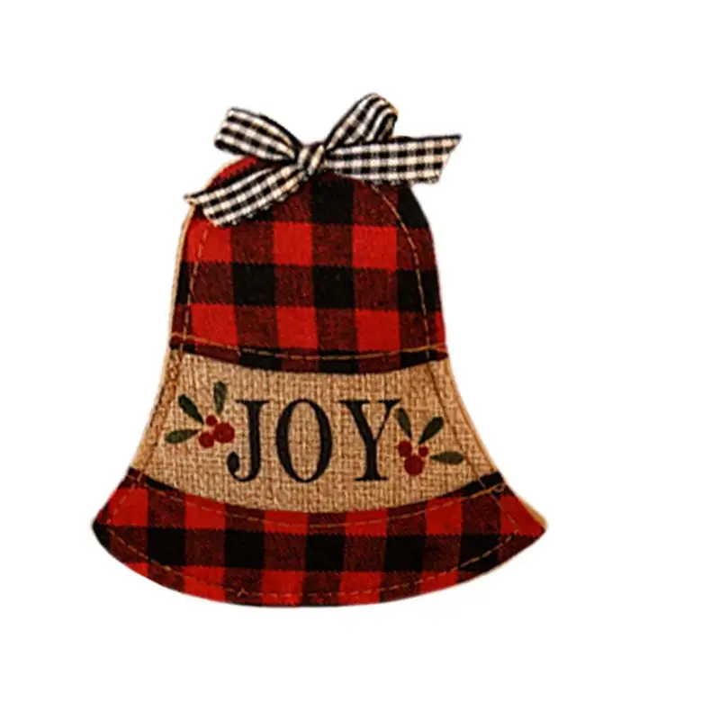 Christmas Utensil Holder Pockets Red Black Checkered Dinner Table Decorations Christmas Utensil Bags Christmas Tableware