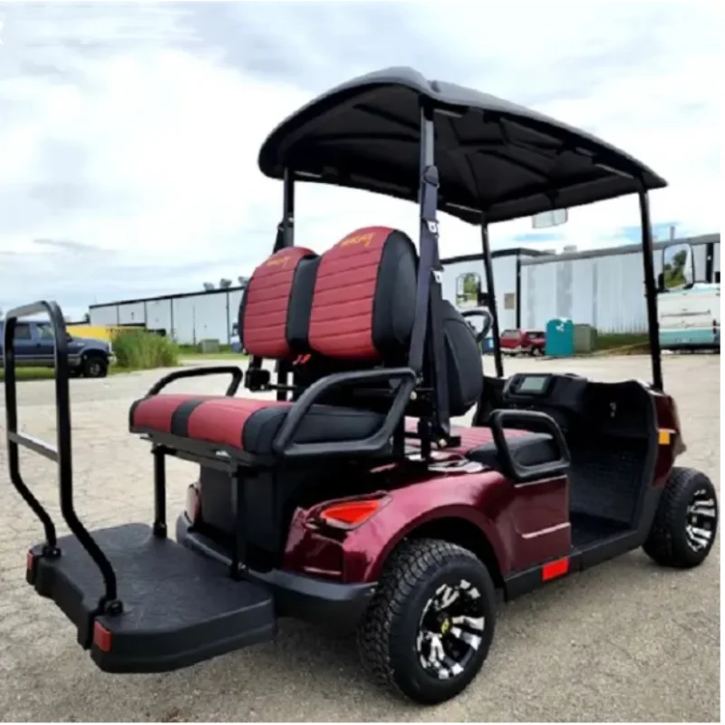 مصنع لوازم عربة جولف كهربائية، سكوتر رباعي العجلات، جولة ذات مناظر طبيعية خلابة للطرق الوعرة وسيارة لمشاهدة معالم المدينة، ترام عائلي قابل للتحويل #3