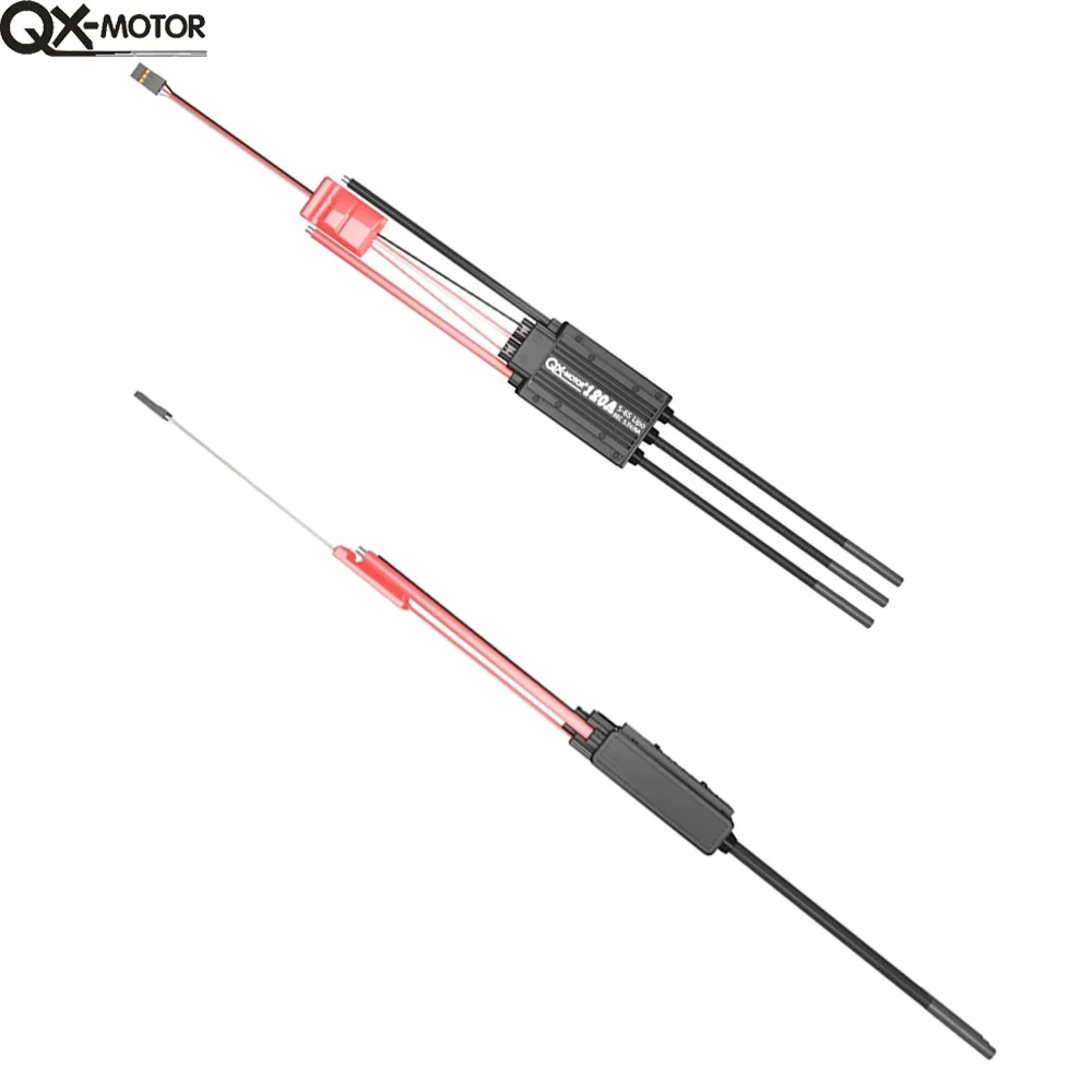 

QX-Motor 120A ESC 5-6S electronic governor External 5.5V/6A BEC for fixed wing aircraft helicopters 80mm EDF