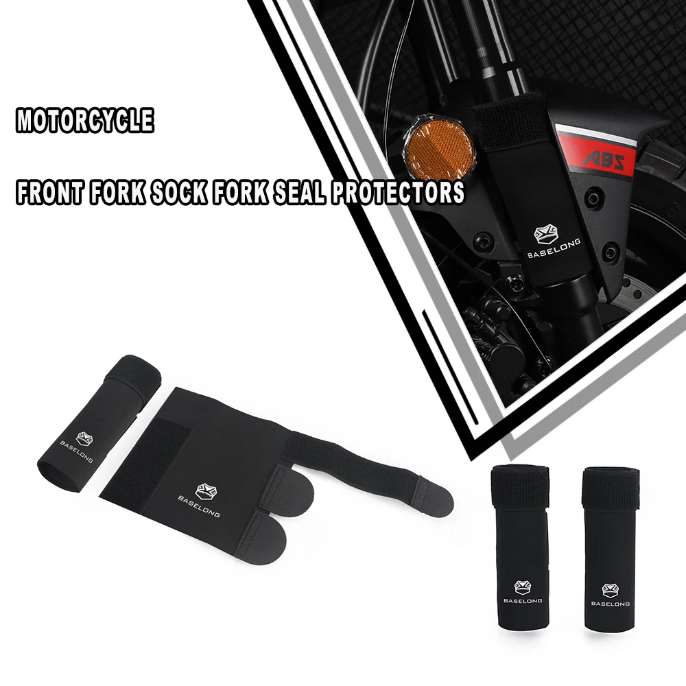 

2023 New Universal 37-61mm Motorcycle Fork Sock Protector Guard Wraparound Neoprene For Yamaha YZ YZF WRF 125 250 450 ALL YEARS