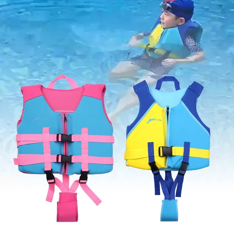 

Toddlers Swim Vest, Float Jackets with Adjusted Strap, Childrens Kids Swimming Pool Vest for 2-9 Year Swimming Learning