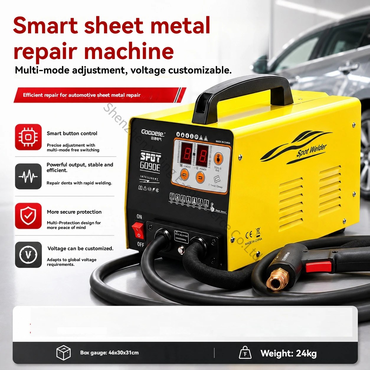 90E Sheet Metal Repair Machine Intelligent Automatic Welding Meson Machine Sheet Metal Shaping Depression Drawing Body Repair