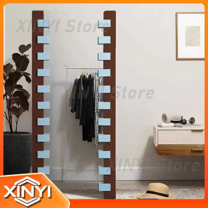 Aesthetic Mirror Floor for Korean Style Funky Cute Big Square Custom Art Vanity Full Body Espelhos Living Room Decorations