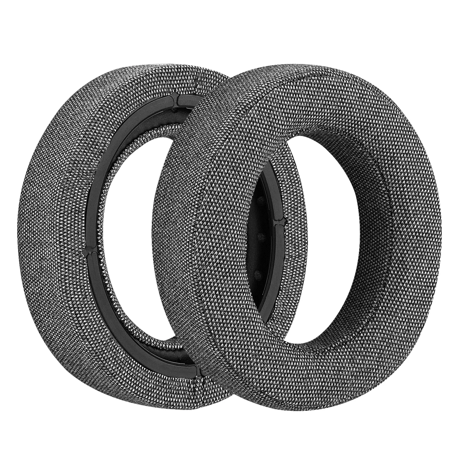 Geekria Comfort Linen Replacement Ear Pads for Corsair HS70 PRO, HS60 PRO, HS50 PRO Headphones Ear Cushions, Headset Earpads