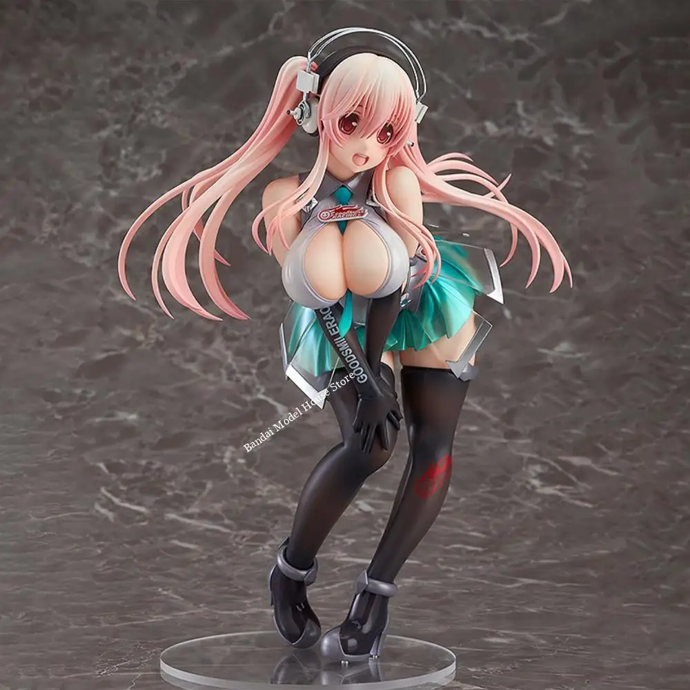 In Stock Max Factory Original Genuine SoniAni: Super Sonico The Animation Sonico 1/7 Racing 22cm Collections Model Toy Figures