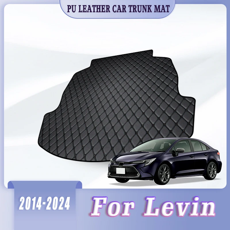 

Коврики в багажник автомобиля, коврики для Toyota Levin 2024 2023 2022 2021 2020 2019 2018 2017 2016 2015 2014, авто задние чехлы, водонепроницаемые коврики