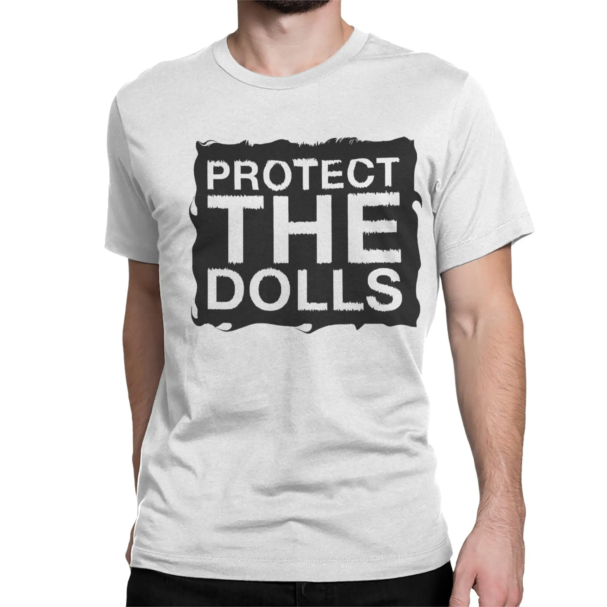 Fashion Protect The Dolls T-Shirts Men Women Round Neck 100% Cotton T Shirts  Short Sleeve Tee Shirt New Arrival Tops