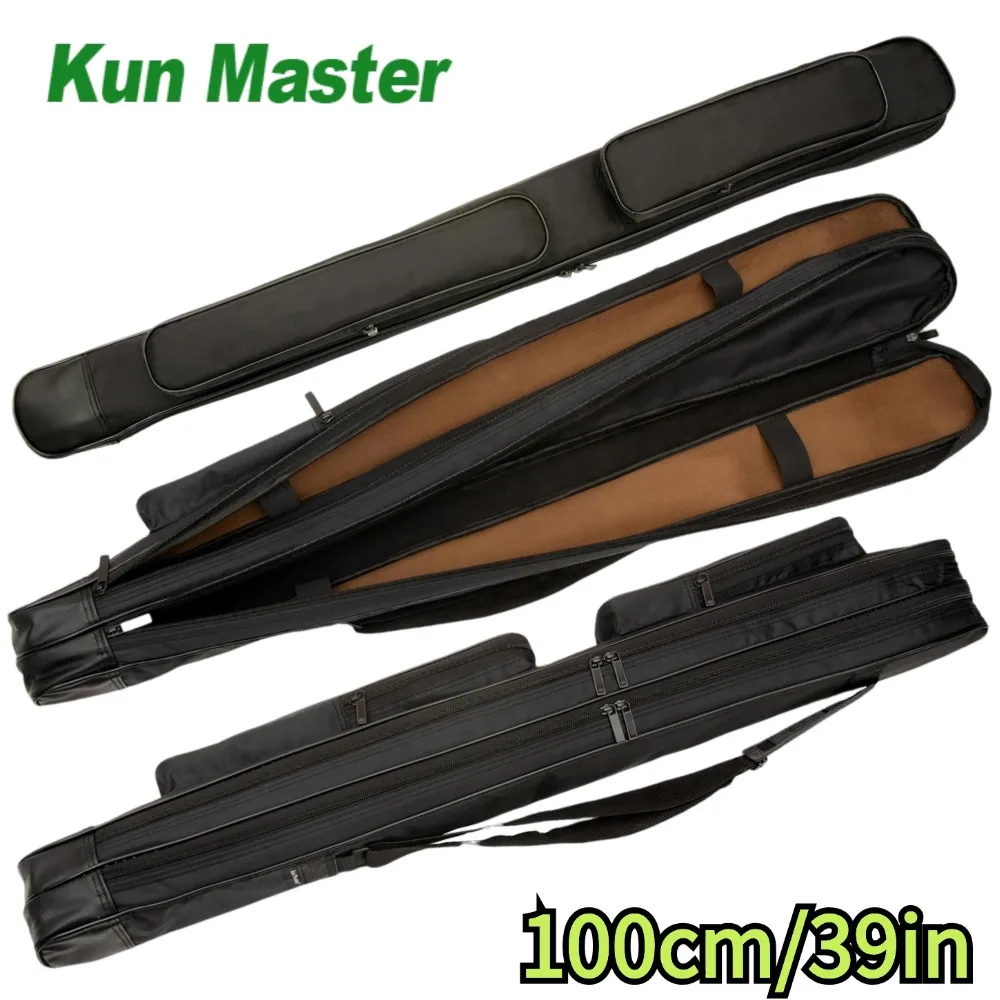 Tai Chi Sword Bag 100cm Nylon Waterproof Fabric Kung Fu Packed 2 Swords with Shoulder Strap Martial Arts Equipment Carrying Bags