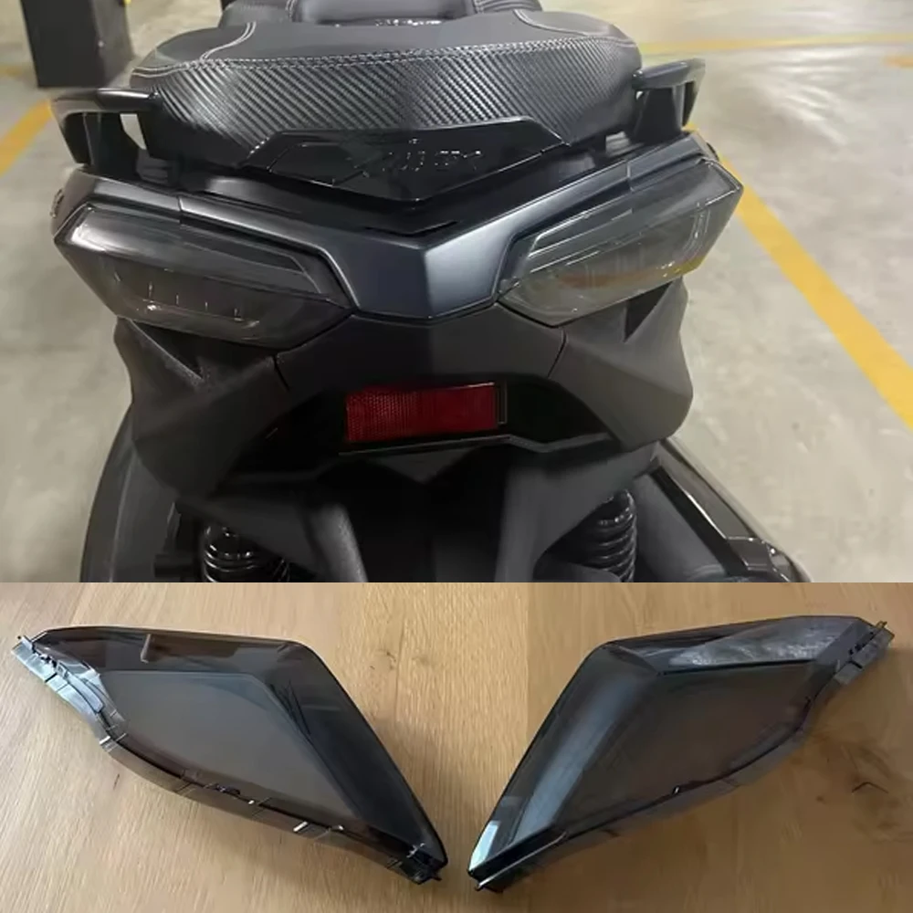 2024 XMAX 300 Rücklicht Schutz Schild Für Yamaha XMAX 300 XMAX 250 Zubehör Moto Hinten Lampe Abdeckung Shell 2023 22 2017-2021