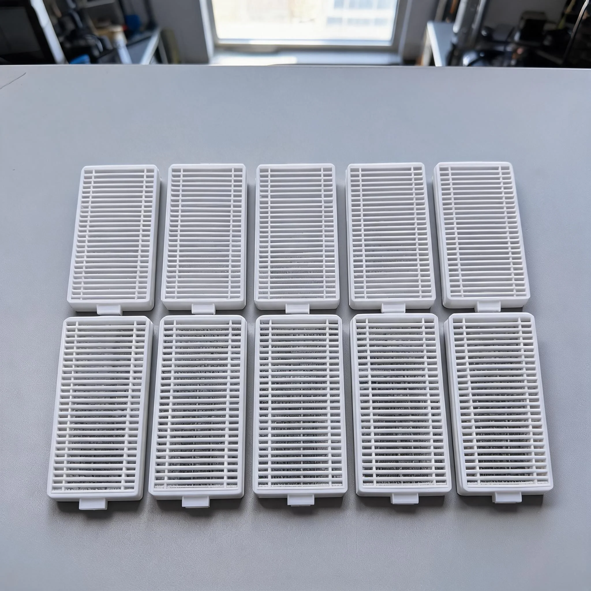 10pcs HEPA Filter For LIECTROUX V3S PRO-11S M7S Pro-Robot Vacuum Cleaner Replacement Parts Dust Catcher Home Pet Hair Cleaning