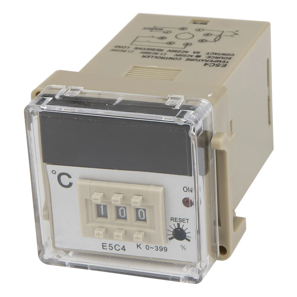 E5C4-R AC 220V relay output K input digital temperature controller E5C4 220VAC series