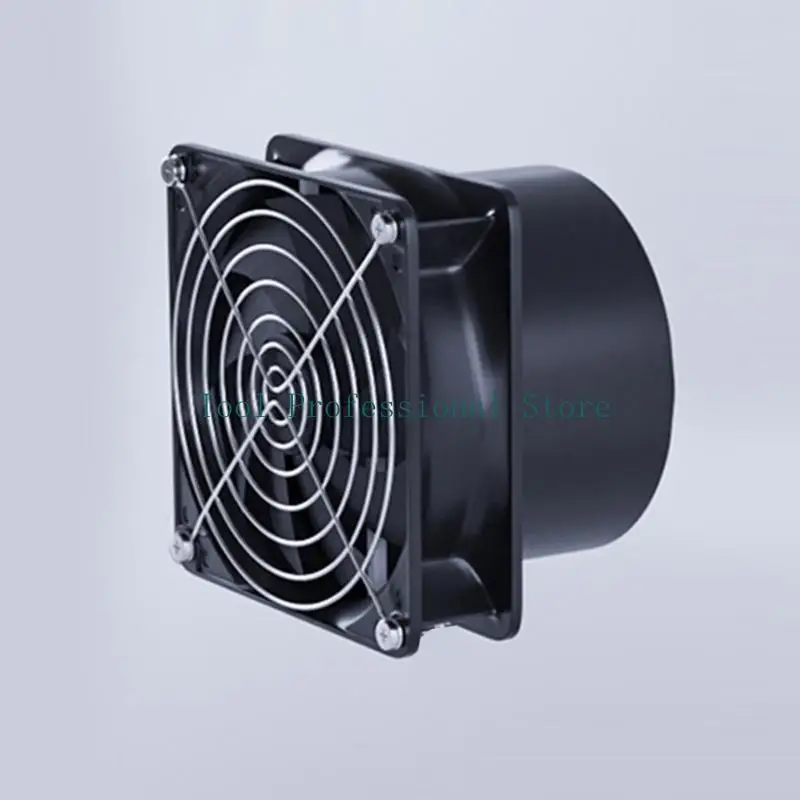 

57QF Bathroom Extractor Fan Ventilation Fan Powerful Exhaust Fan Window Wall Mounted for Kitchen Shower Office Garage