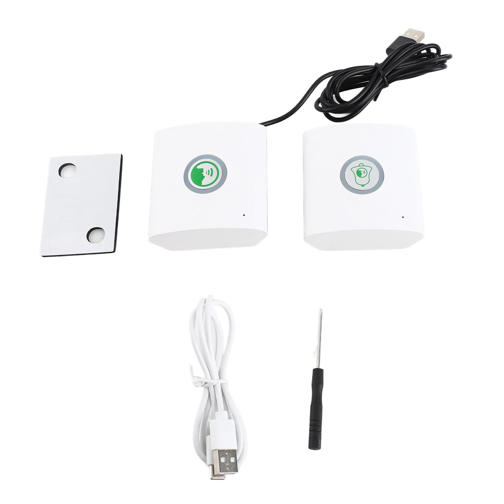 Campainha sem fio intercom 433mhz não visual edifício inteligente intercom campainha para casa em tempo real 2 vias voz campainha eletrônica