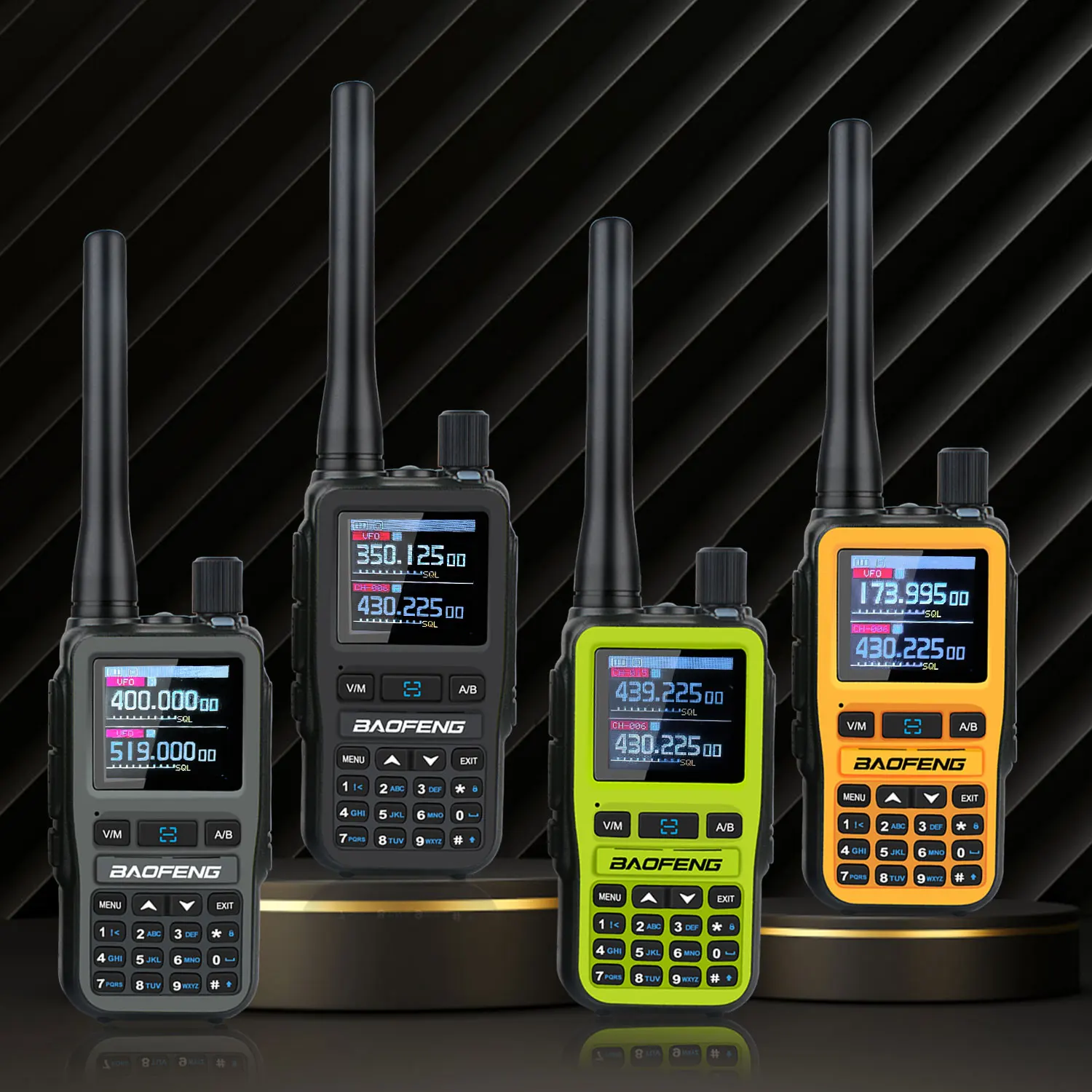 UV-5R mini Baofeng Walkie Talkie Multi-Band Type-C Charge 5W 1.4