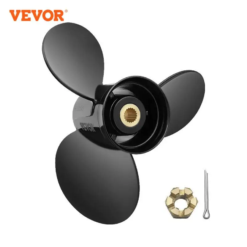 VEVOR Outboard Propeller for OEM 3817470 3 Blades 14