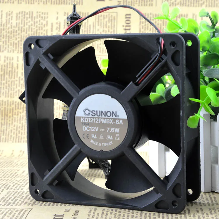 NEW ORIGINAL KD1212PMBX-6A  12V 7.6W 120*120*38 mm COOLING FAN